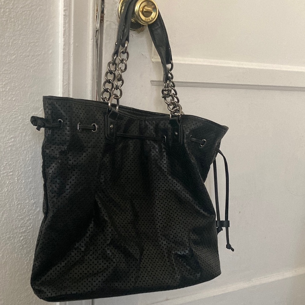 Express tote bag black gentle use
